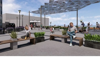 Başkan Mesut Ergin: “Ayvalık’ın Denize Açılan Yeni Meydanını Kentimize Kazandırıyoruz”