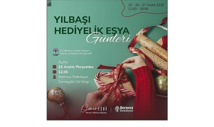 Bornova’da "Yılbaşı Hediyelik Eşya Günleri" başlıyor