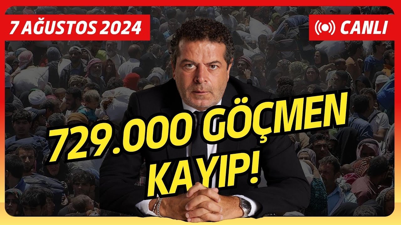 729.000 GÖÇMEN KAYIP! BÖYLE SKANDAL GÖRÜLMEDİ...