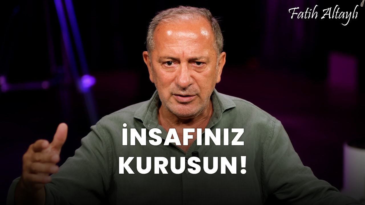 Fatih Altaylı yorumluyor: İnsafınız kurusun!