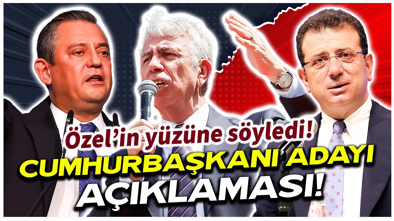 Mansur Yavaş’tan flaş cumhurbaşkanı adaylığı açıklaması! Özgür Özel’in yüzüne söyledi!