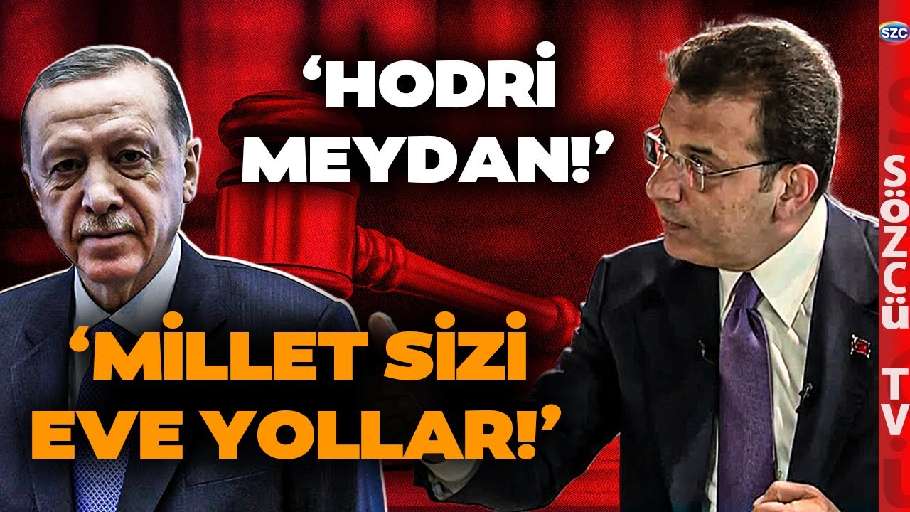 Ekrem İmamoğlu Hodri Meydan Dedi